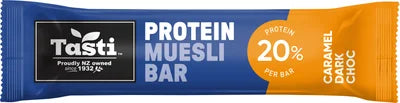 Tasti Caramel Dark Choc Protein Muesli Bar 5 x 35g