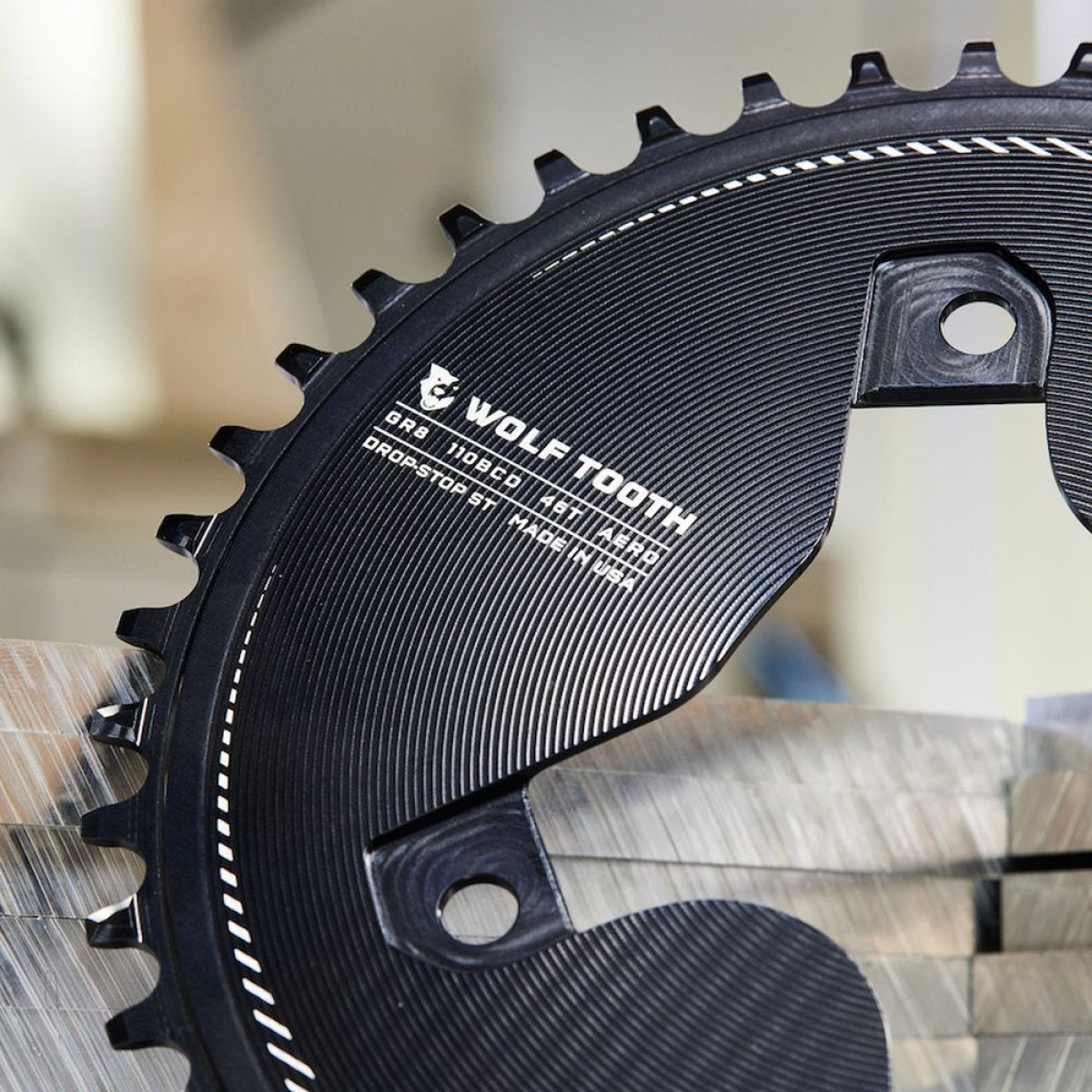 SHIMANO GRX AERO 1X DROP-STOP ST CHAINRING - 110 x 4 BCD - SHIMANO HG+