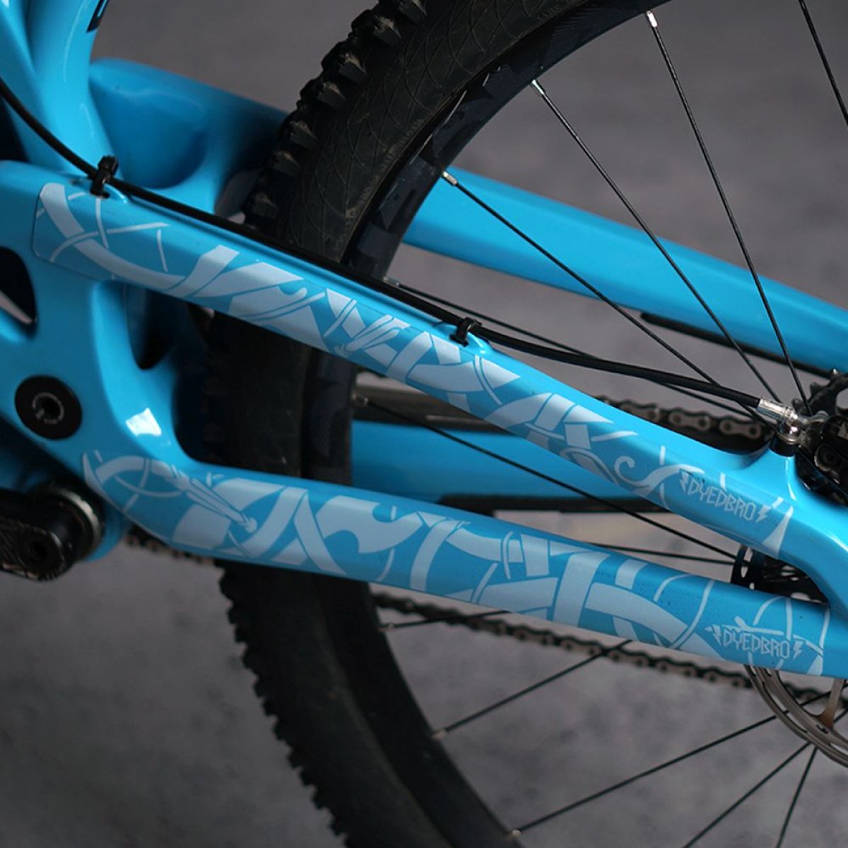 DYEDBRO MTB FRAME PROTECTION - VIKING MATTE