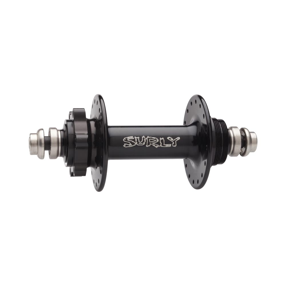 Surly Ultra New Rear Hub 135mm Fixed Disc 32 Hole Black