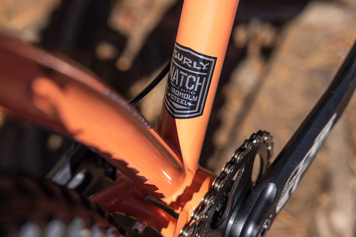 Surly Karate Monkey Suspension Bike Peach Salmon Sundae