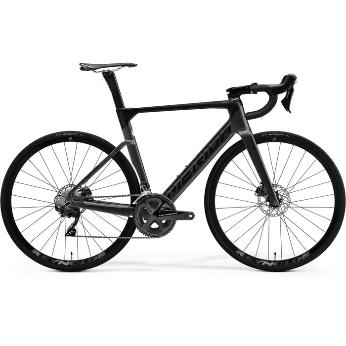 2022 Merida REACTO 8000 Ultegra Di2 12 Speed Glossy Black Matt Black Rouleur Cycles