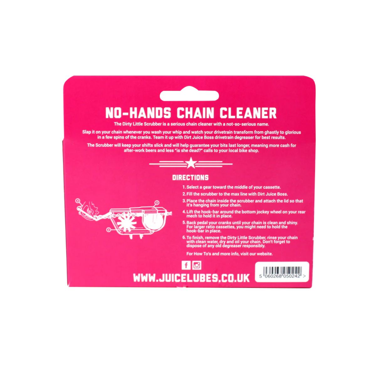 JUICE LUBES - DIRTY LITTLE SCRUBBER CHAIN CLEANER