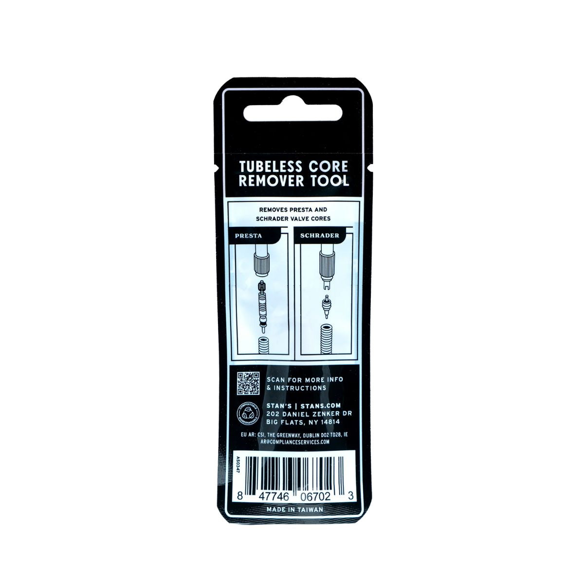 STAN'S VALVE CORE REMOVER TOOL
