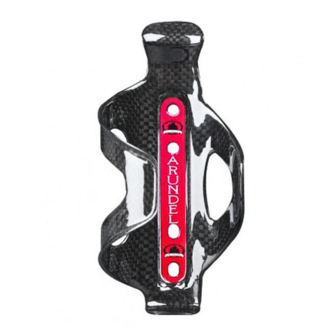Arundel Right Sideloader Red Carbon Bottle Cage