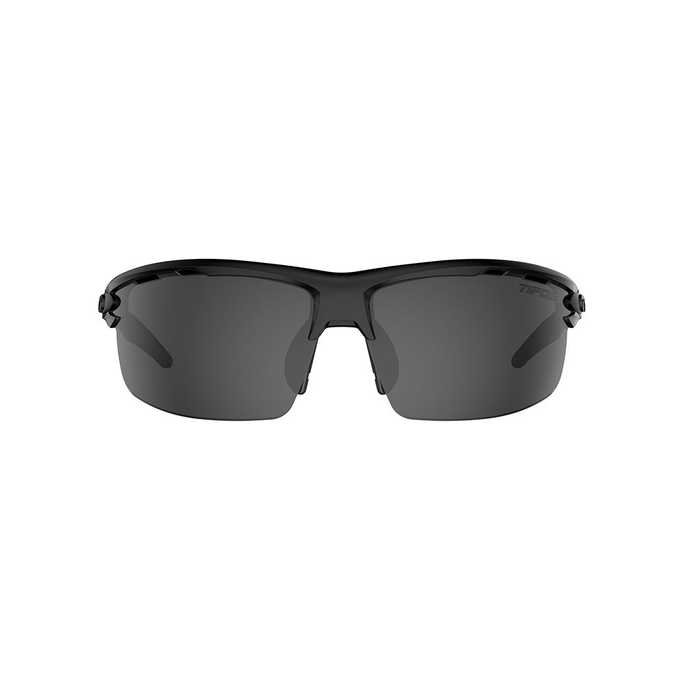 Tifosi Rivet, Blackout, Smoke/ AC Red/ Clear Lens