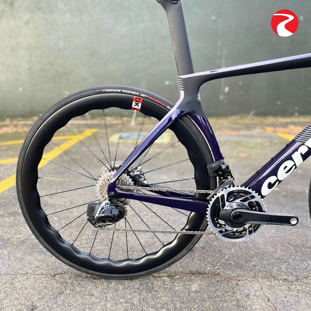 Cervelo S5 Red Etap AXS Road Bike - Dark/Light Purple