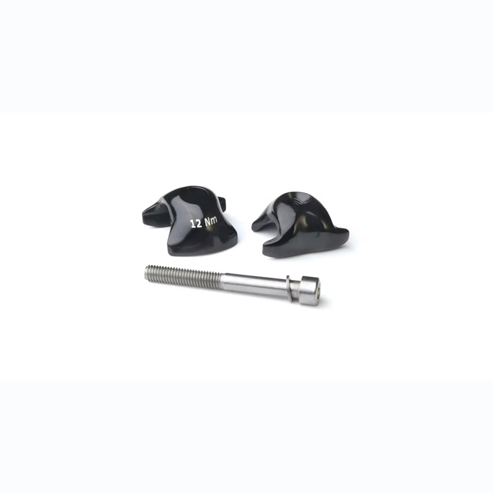 Ritchey WCS Carbon 1 - Bolt Seatpost Saddle Rail Complete Clampset for 7mm x 10mm Rails