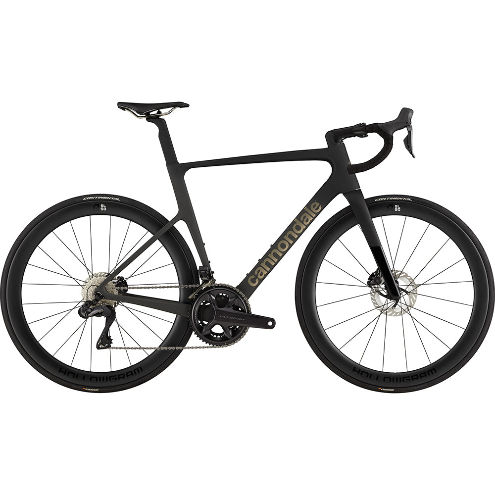 2023 Cannondale SuperSix Evo Hi Mod 2 Jet Black w Smoke Black Rouleur Cycles