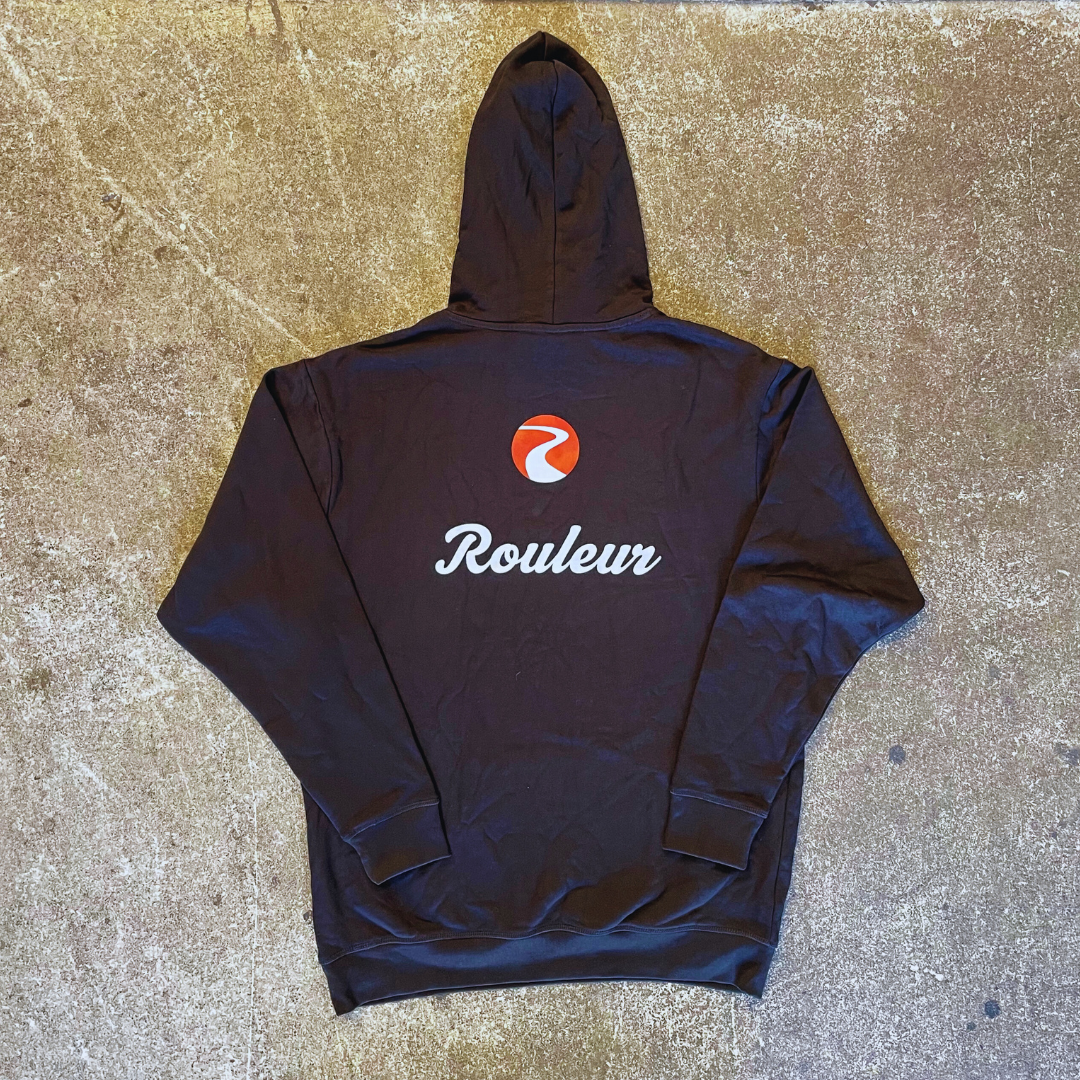 Rouleur Casual Clothing Hoodie with Logo 'The Core' Black