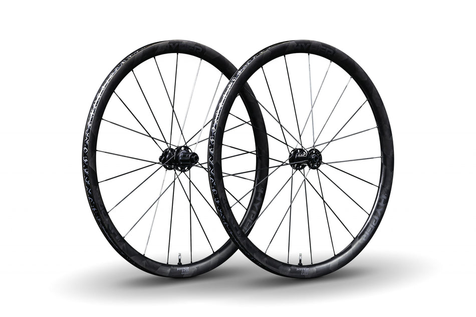Lun: Hyper Gen2 D33 (35mm All Round) Disc Brake Carbon Wheelset