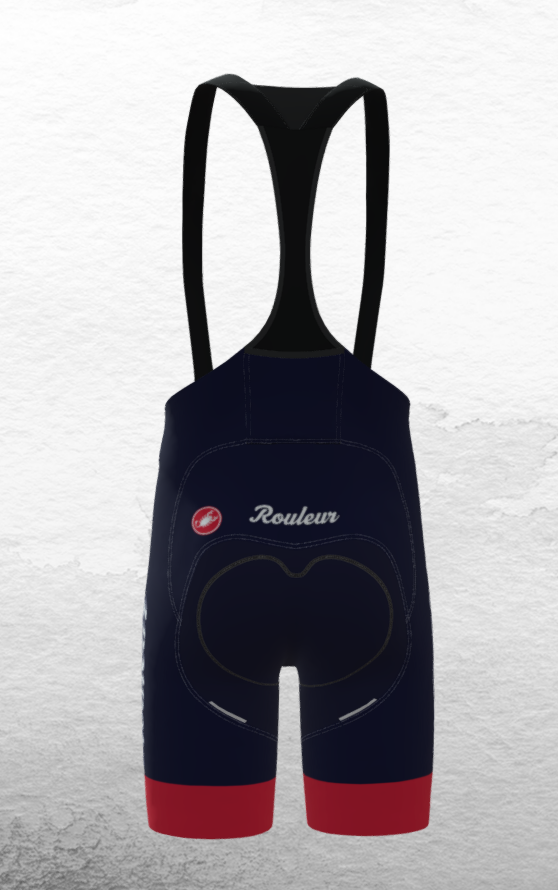 Castelli Custom Rouleur Bibshort Free Aero RC Kit Saville Blue (Progetto X2 Air)