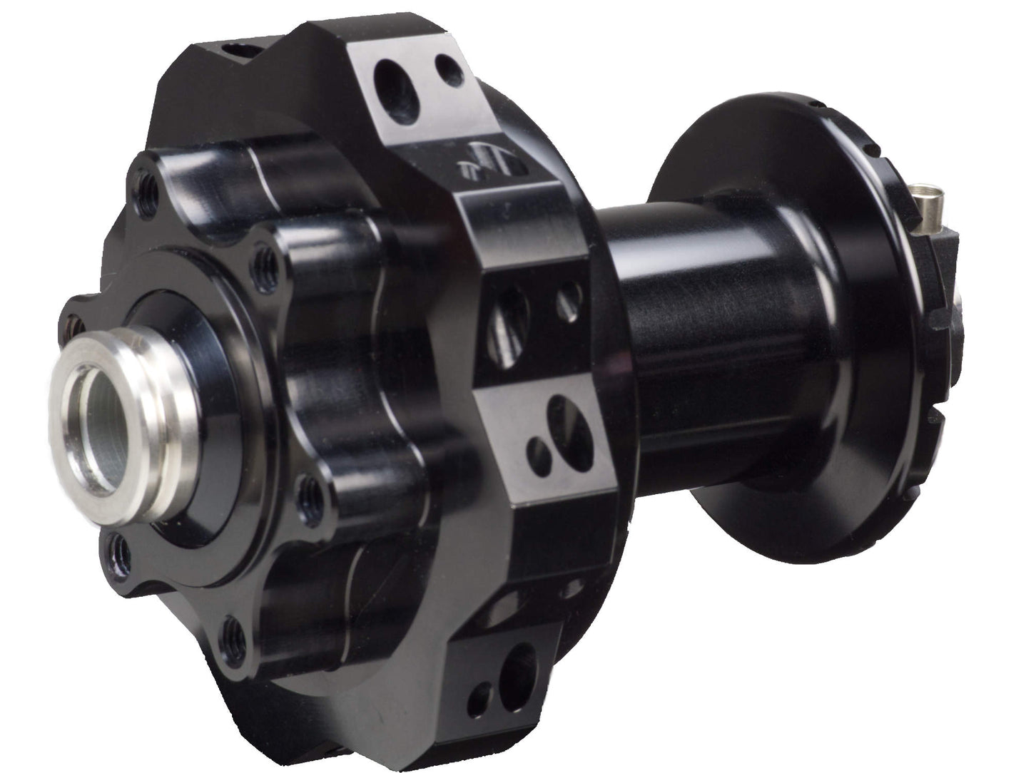 SON 29S 12 x 100 disc 6-bolt, black, Spoke 32 hole pattern 16/16, Coaxial Connection