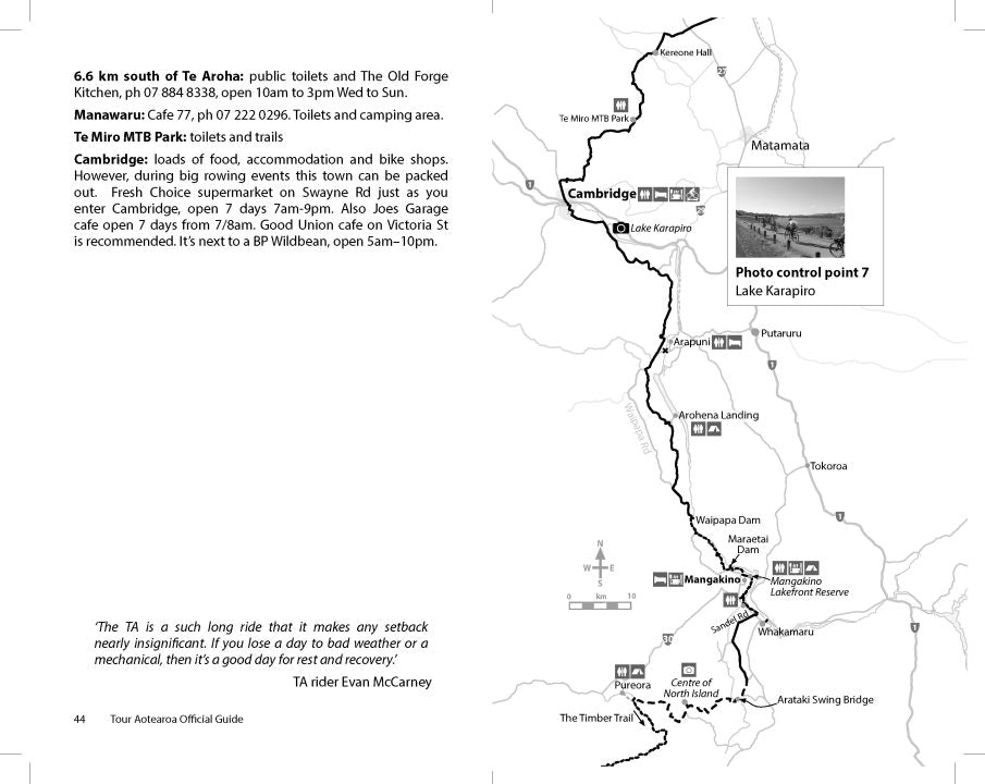 Tour Aotearoa Official Guide, 6th Edition. Small staple bound twin pack