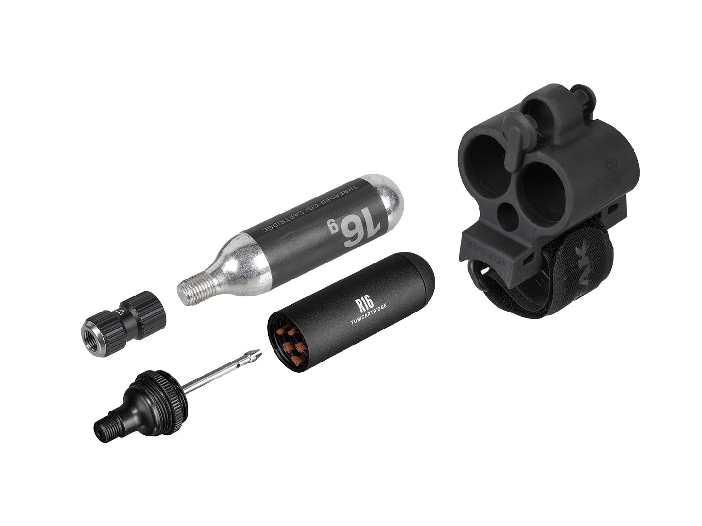 Topeak Tubimaster RX for Tubeless Tyre Repair with 16g CO2