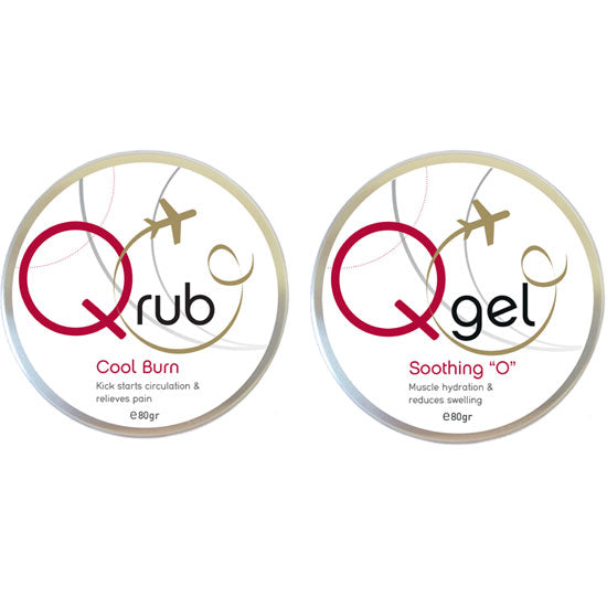 Qoleum Flight Collection 1x QRub 80g 1xQgel 80g