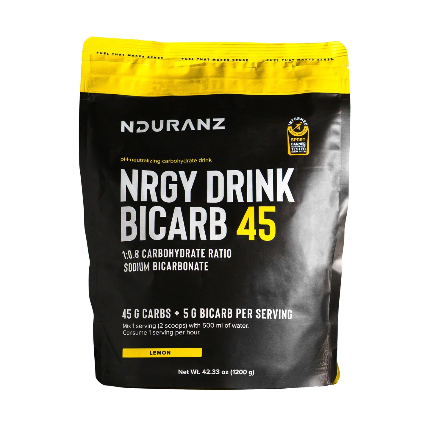 Nduranz Nrgy Drink Bicarb 45 Lemon 1200 g