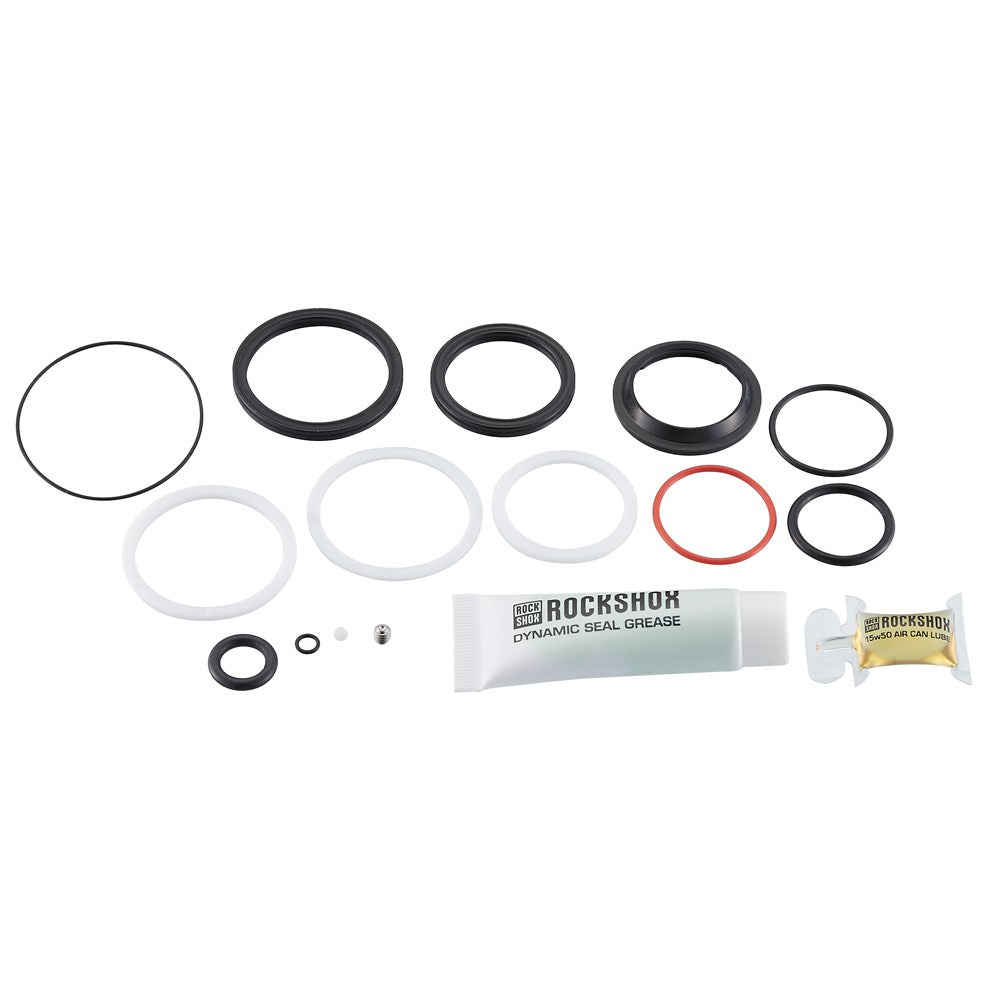 RockShox 200 Hour/1 Year Service Kit (Air Can, Piston Seals, Glide Rings, IFP Seals, Grease/Oil) - Nude/Bold 2022+, Thrushaft (2021-2024), Deluxe /Super Deluxe (2023+) Generation-C