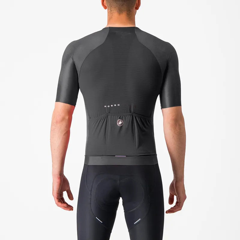 Castelli Aero Race 7.0 Men's Jersey - Light Black