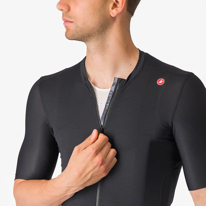 Castelli Espresso Men's Jersey - Light Black