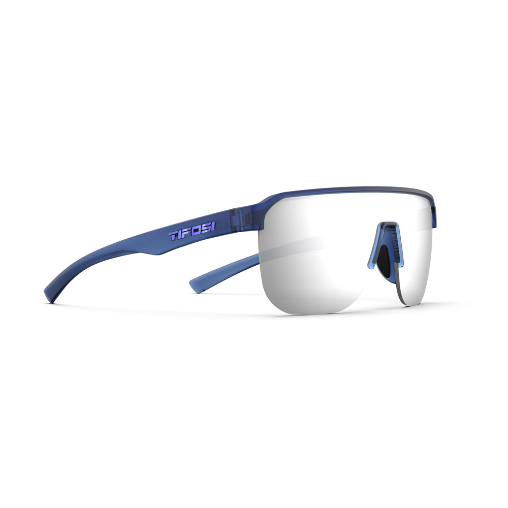 Tifosi Sanctum SL Sunglasses Midnight Vapor with Silver Mirror Lens