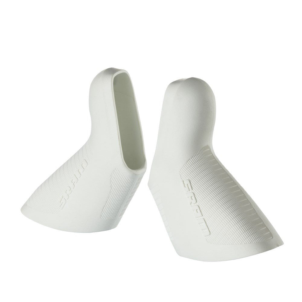 SRAM Hood Cover Pair for Red 2012, Red 22, Force 22, Rival 22 Levers, Textured, White