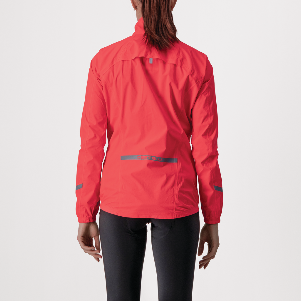 Castelli Emergency 2 Rain Jacket Women's - Brilliant Pink