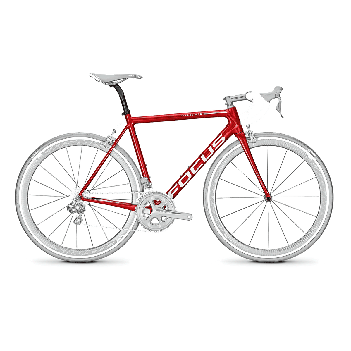 2018 Focus IZALCO MAX Frameset Candy Red Rouleur Cycles