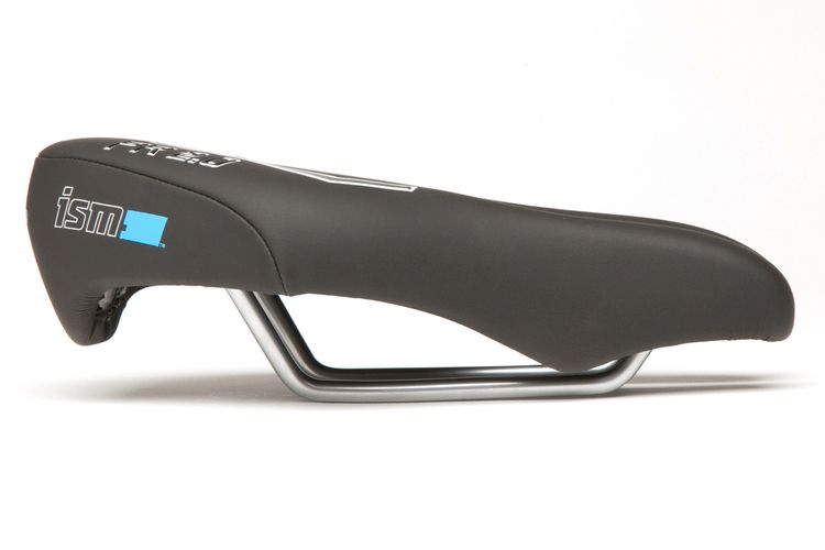 ISM PR 2.0 Black L-250 / W-130 Satin Steel Rails Saddle