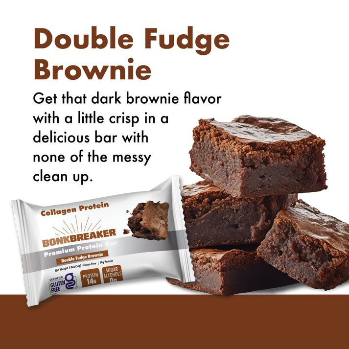 Bonk Breaker Protein & Energy Bar (Single) - Fudge Brownie