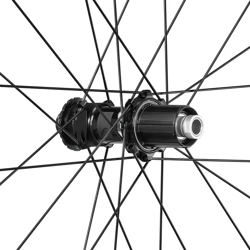 Fulcrum Wheelset Wind 57 Full Carbon Disc Brake 2-Way Fit AFS Thru Axle 12x100mm / 12x142mm - HG1