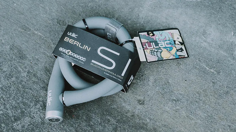 ULAC Lock Berlin Si Cable Key 21mm x 70cm Grey