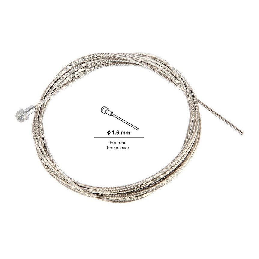 Shimano Brake Cable Inner Road Stainless Steel 1.6mm Bundle (4pc)
