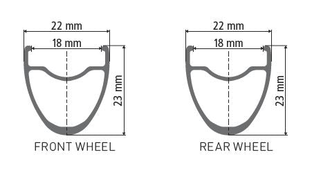 DT-Swiss E 1800 Spline CL Disc Brake Front Wheel 100x12