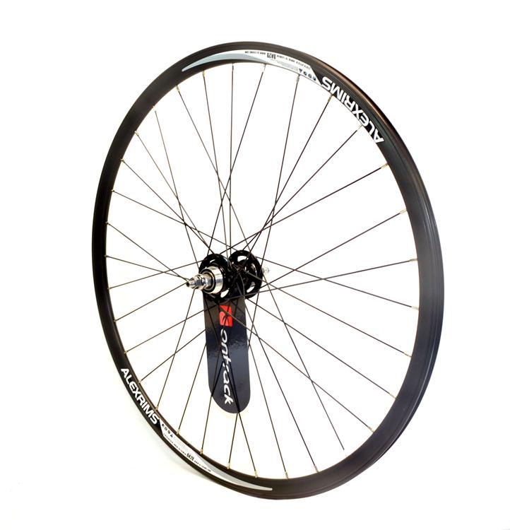 Wheel 700c Track w/ Novatec Sealed Hub (dual sided fixed/freewheel)