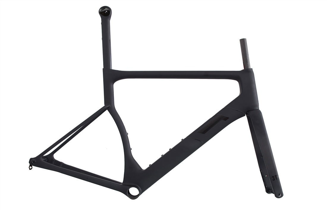 3T Strada Team Due Frameset Matte Black Black Rouleur Cycles