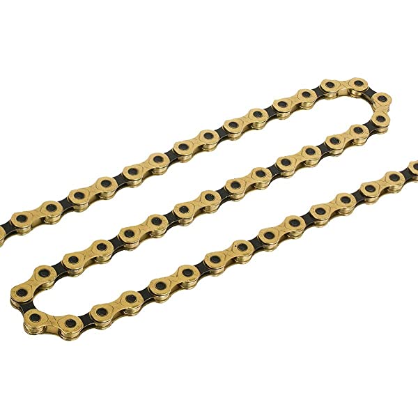 KMC X12 12 Speed Ti-N Gold/Black 126L Chain