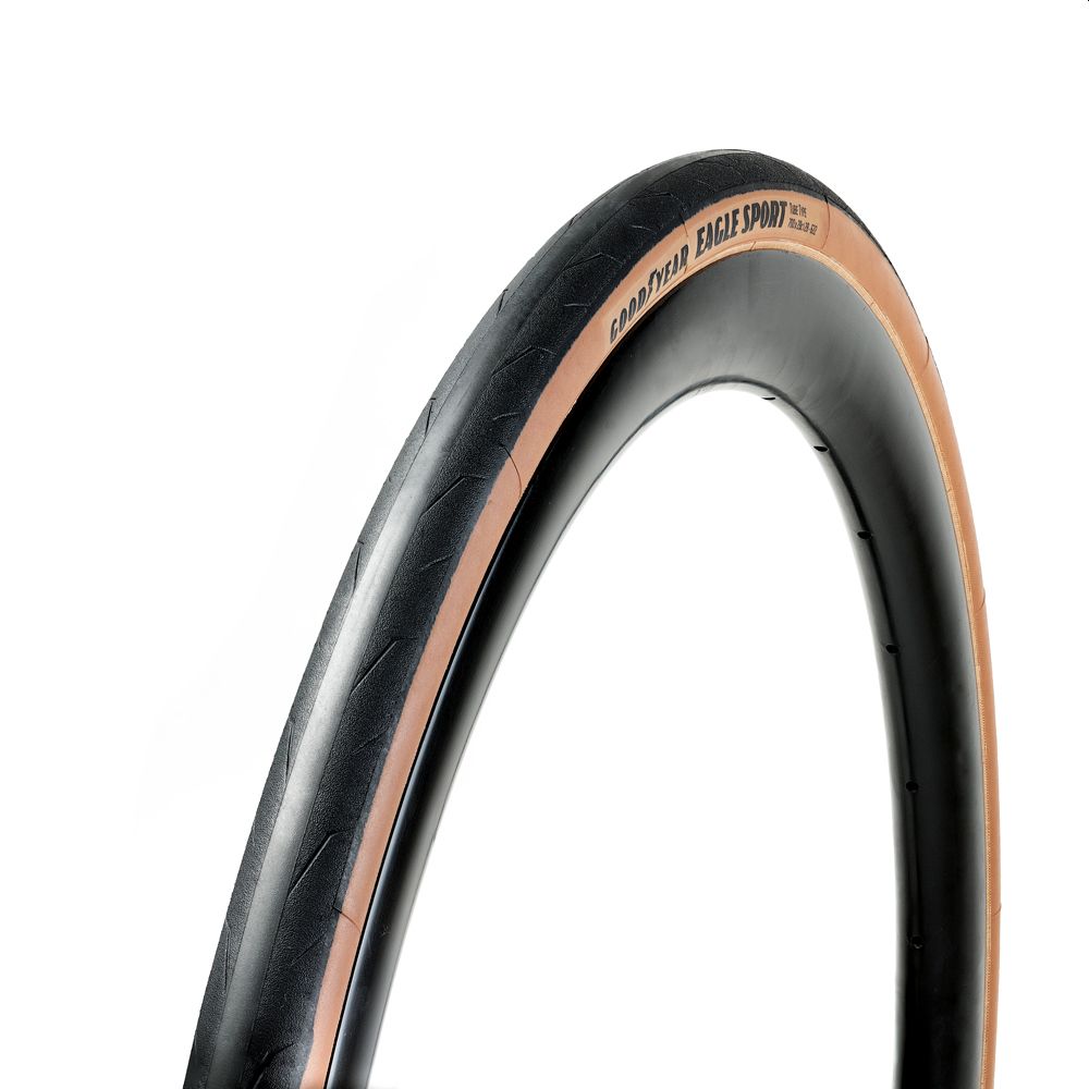 GOODYEAR ROAD TYRE - EAGLE SPORT TUBE TYPE - 28MM - TAN