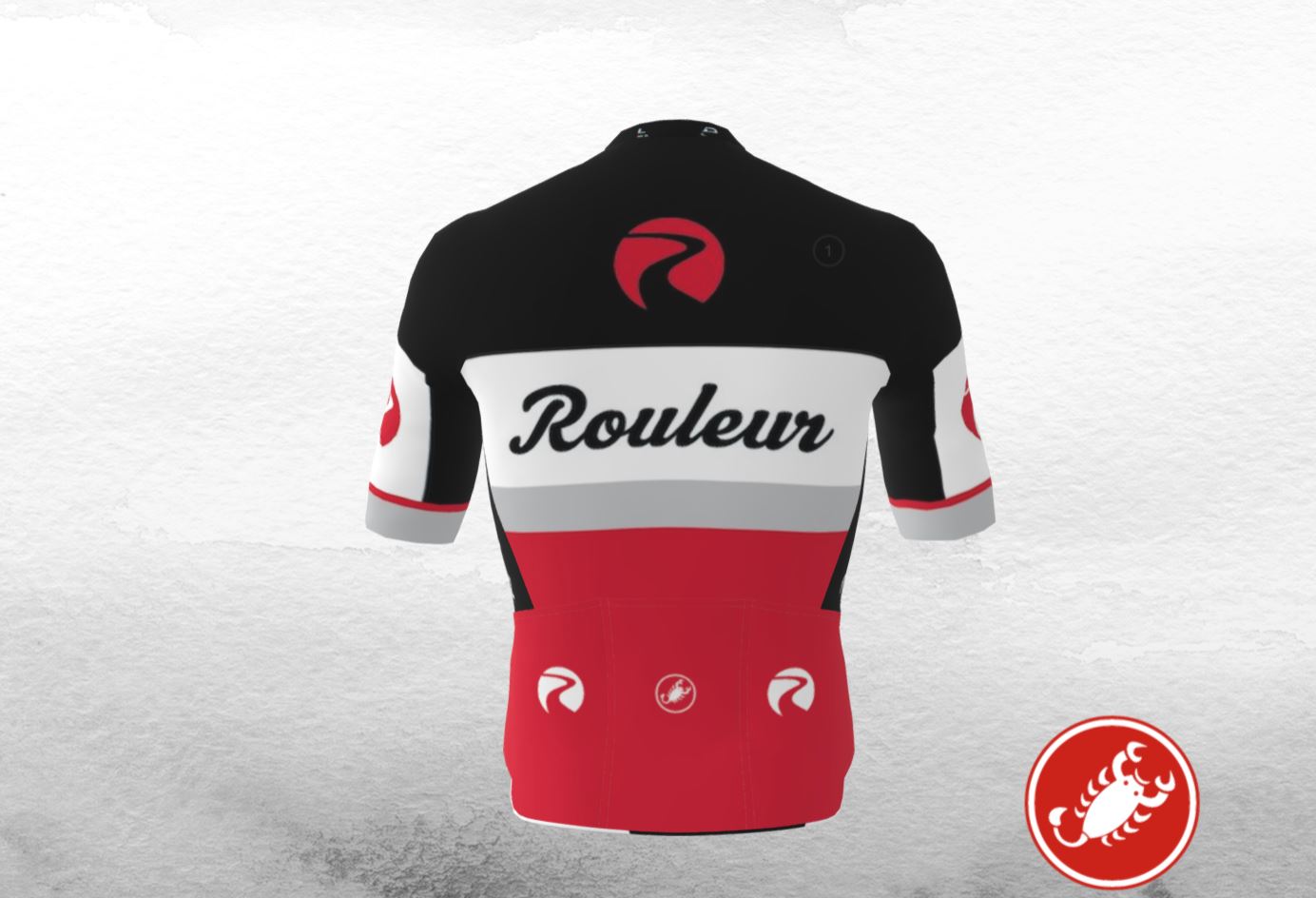 Rouleur Custom Castelli Aero Race 6.0 Men's Jersey