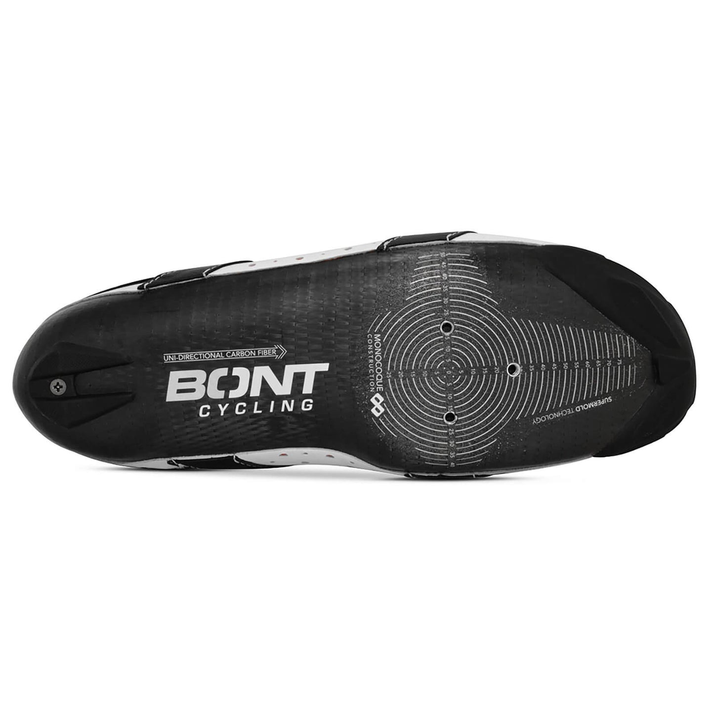 Bont Road Shoes Vaypor White/Black Stripes
