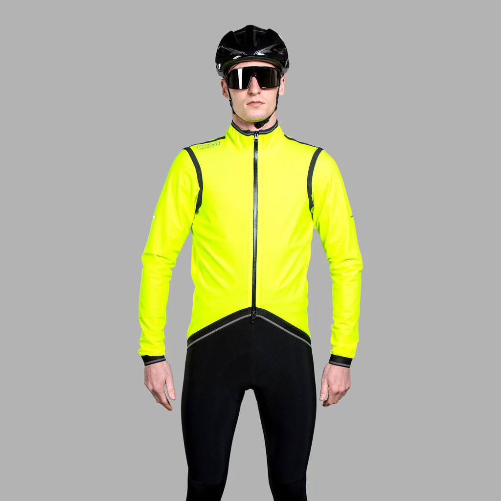 Bioracer Kaaiman Rain Jacket Fluro Yellow