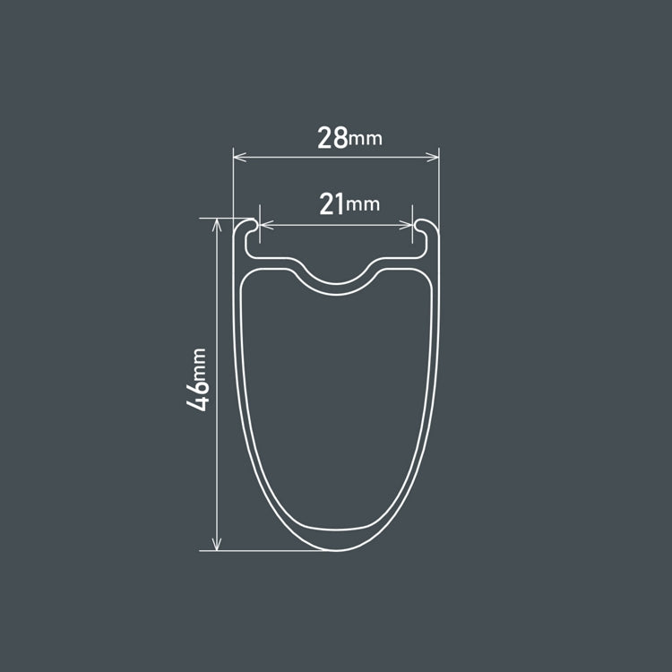 Shimano 105 C46 Carbon Disc Brake Wheelset (WH-RS710)