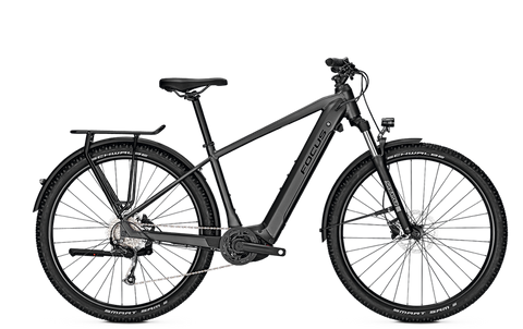 2022 Focus Aventura2 6.6 E Bike 500WH Black