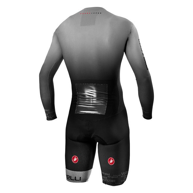 Castelli Speedsuit Bodypaint 4.X Men's Silver Grey/Black