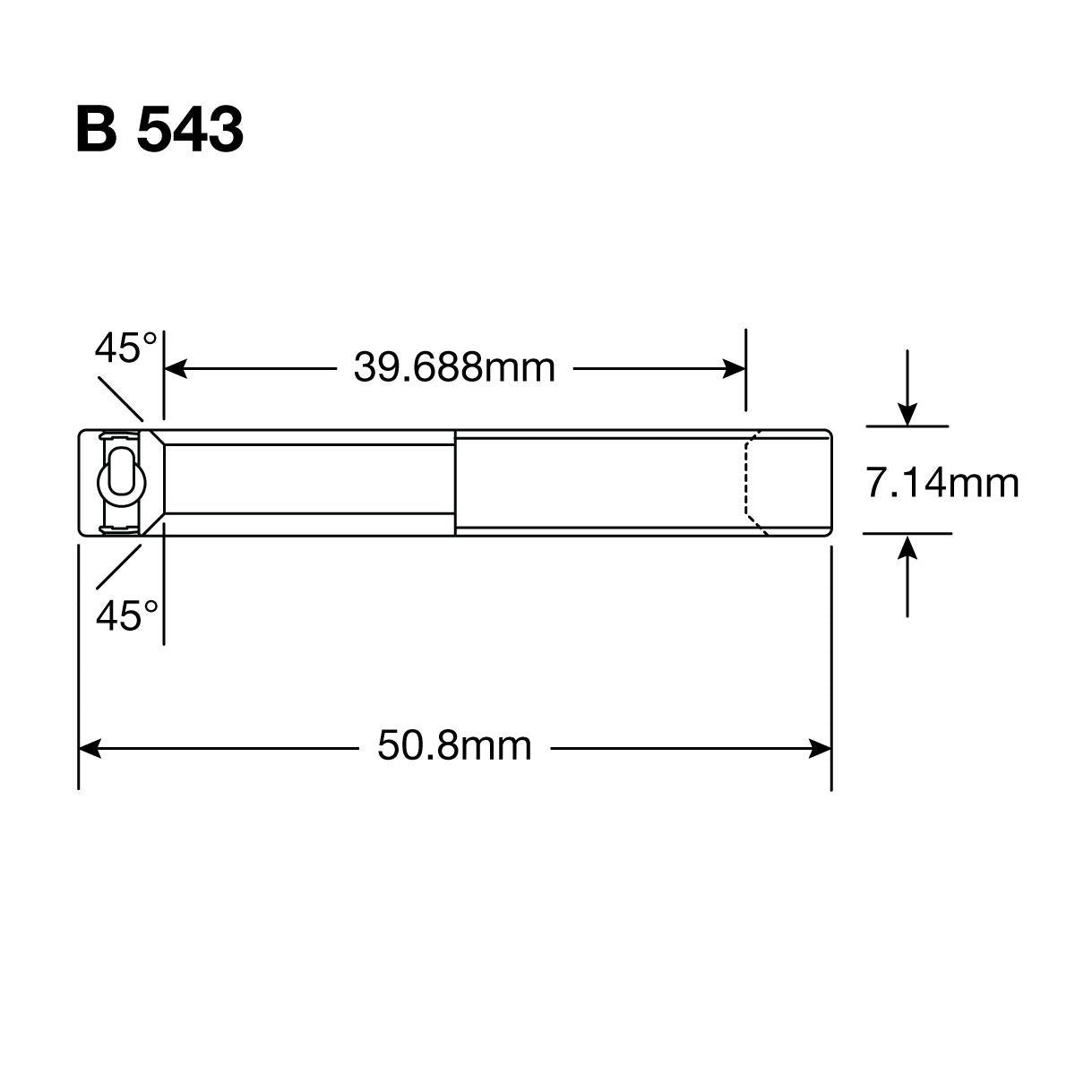 Enduro HS Bearing 1 5/16" x 1 3/4" x 9/32"