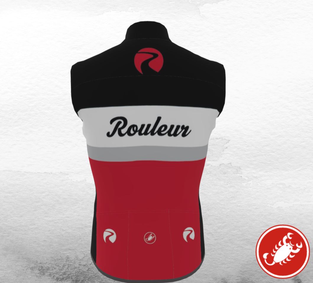 Rouleur Custom Castelli Windstopper FZ Vest
