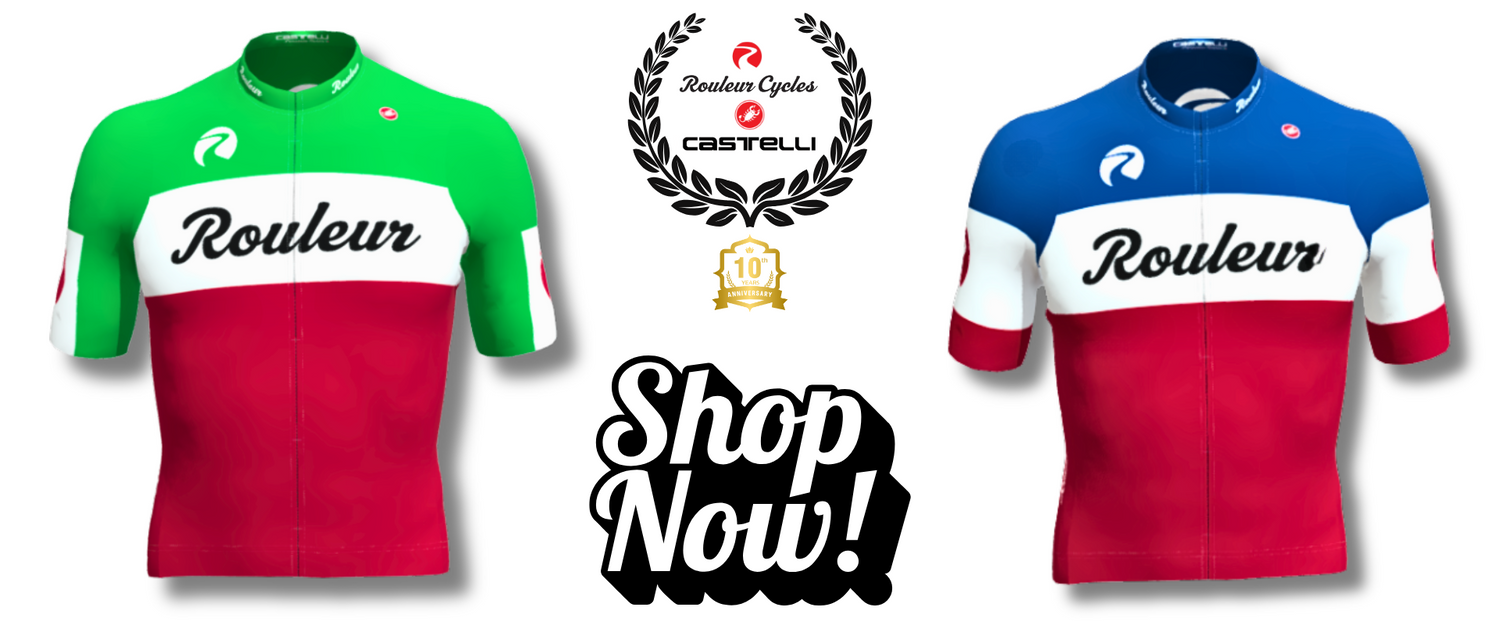 Rouleur Cycles x Castelli 10th Anniversary Jersey – Espresso Edition