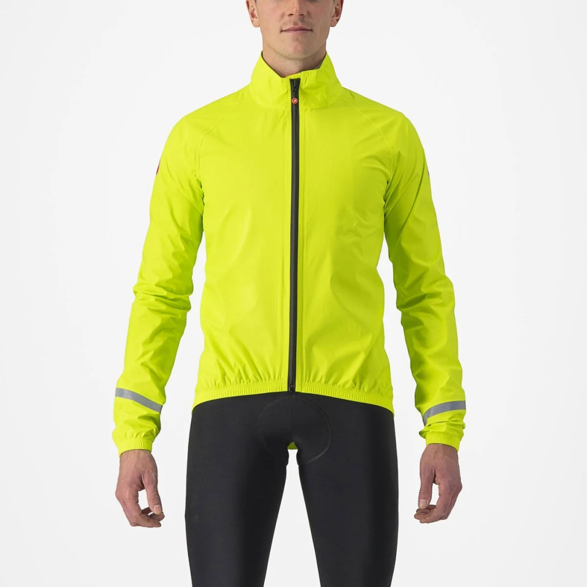 Castelli Emergency 2 Rain Jacket Men's - Electric Lime