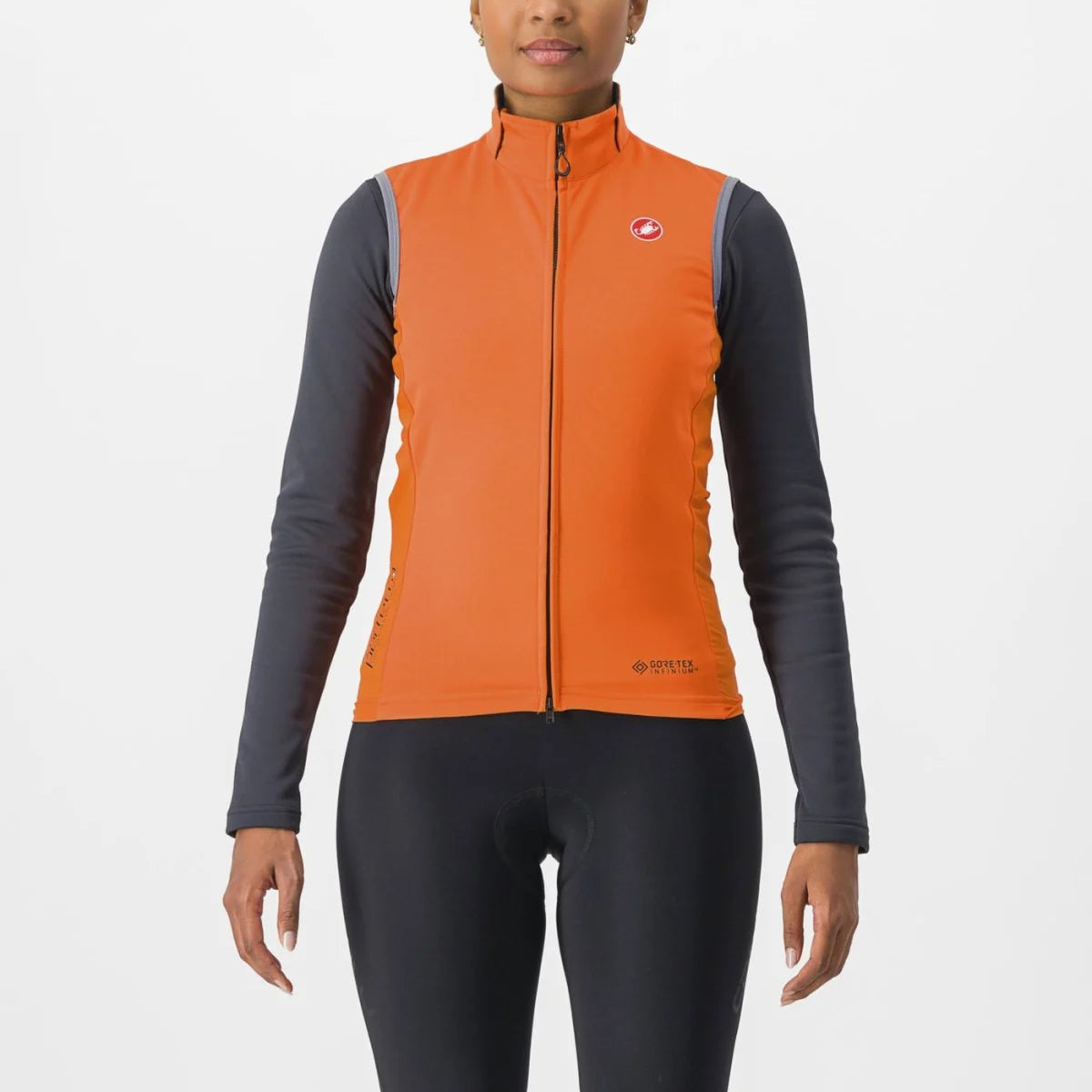 Castelli Perfetto RoS 2 Women's Vest - Red Orange