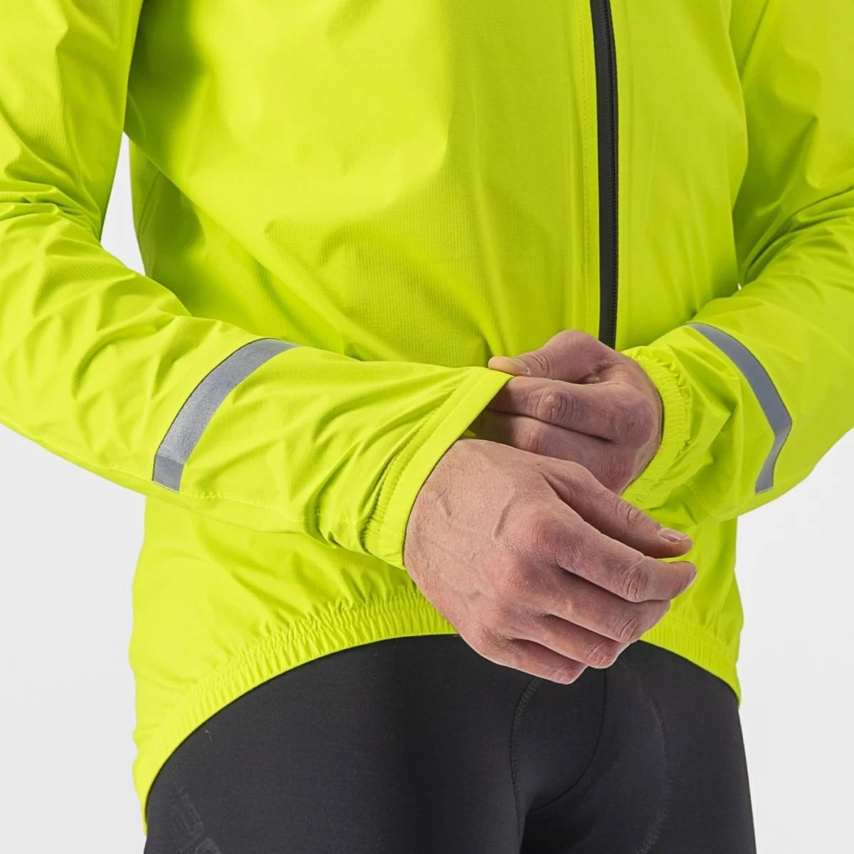 Castelli Emergency 2 Rain Jacket Men's - Electric Lime